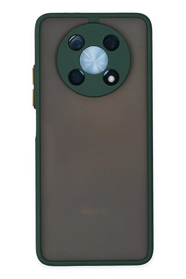 Huawei̇ Nova Y90 Kılıf Montreal Si̇li̇kon Kapak - Yeşi̇l - Dropx5424-8601