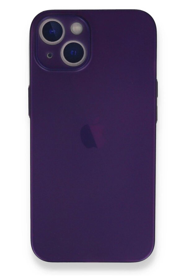 İphone 14 Plus Kılıf Pp Ultra İnce Kapak - Mor - Dropx3317-9394