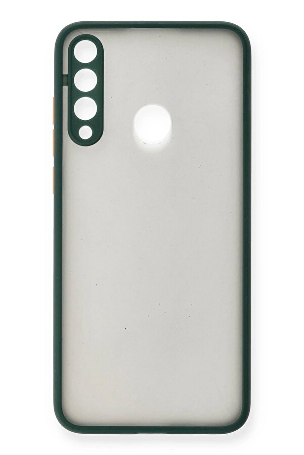 Huawei̇ Y6P Kılıf Montreal Si̇li̇kon Kapak - Yeşi̇l - Dropx8497-4969