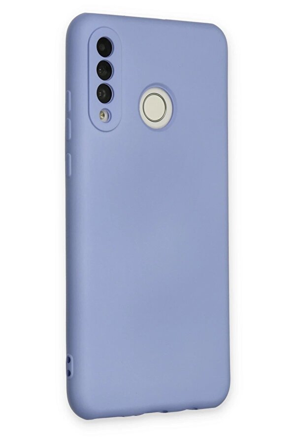 Huawei̇ P30 Li̇te Kılıf Nano İçi̇ Kadi̇fe Si̇li̇kon - Li̇la - Dropx1158-4254