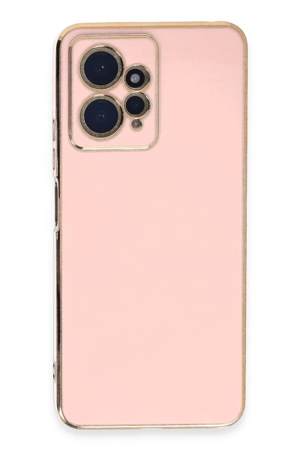 Xi̇aomi̇ Redmi̇ Note 12 4G Kılıf Volet Si̇li̇kon - Pembe - Dropx7586-5353