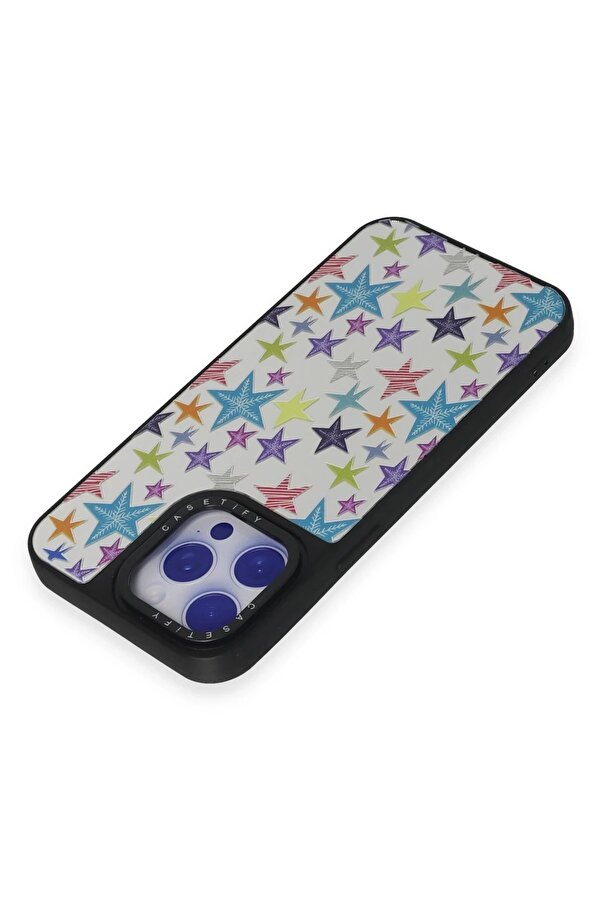 İphone 15 Pro Kılıf Mi̇rror Desenli̇ Kapak - Mi̇rror - 18 - Dropx2512-1647