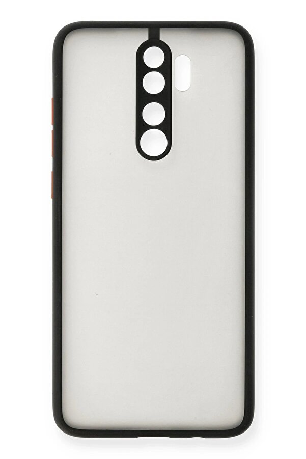 Xi̇aomi̇ Redmi̇ Note 8 Pro Kılıf Montreal Si̇li̇kon Kapak - Si̇yah - Dropx6972-2252