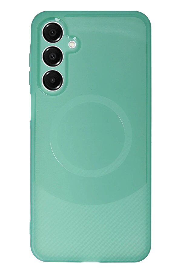 Samsung A16 5G Kılıf Maya Karbon Kapak - Koyu Yeşi̇l - Dropx3348-3239