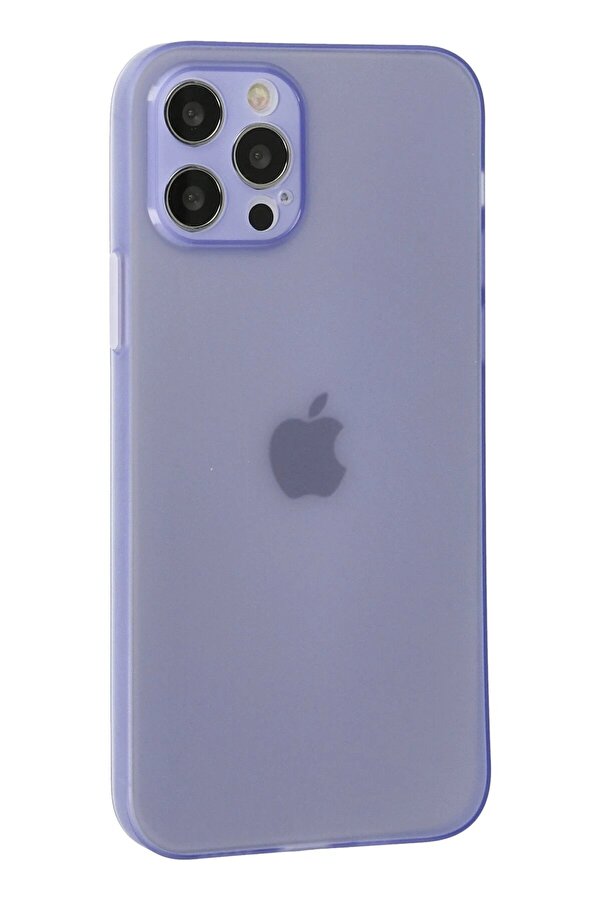 İphone 12 Pro Max Kılıf Si̇li̇kon - Mor - Dropx9952-5231