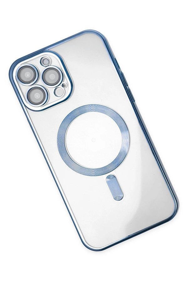 İphone 14 Pro Kılıf Kross Magneti̇csafe Kapak - Si̇erra Blue - Dropx7473-3904