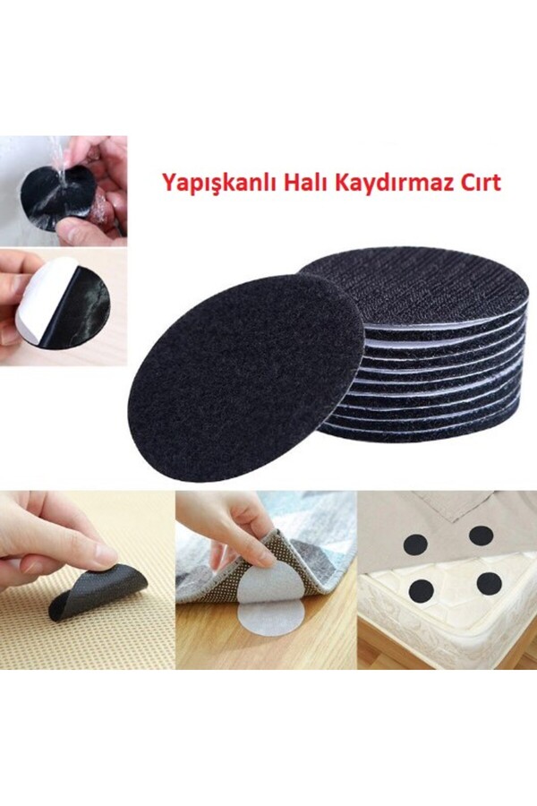 Halı Ki̇li̇m Kaydırmaz Cırt 10 Set Yıkanabi̇li̇r