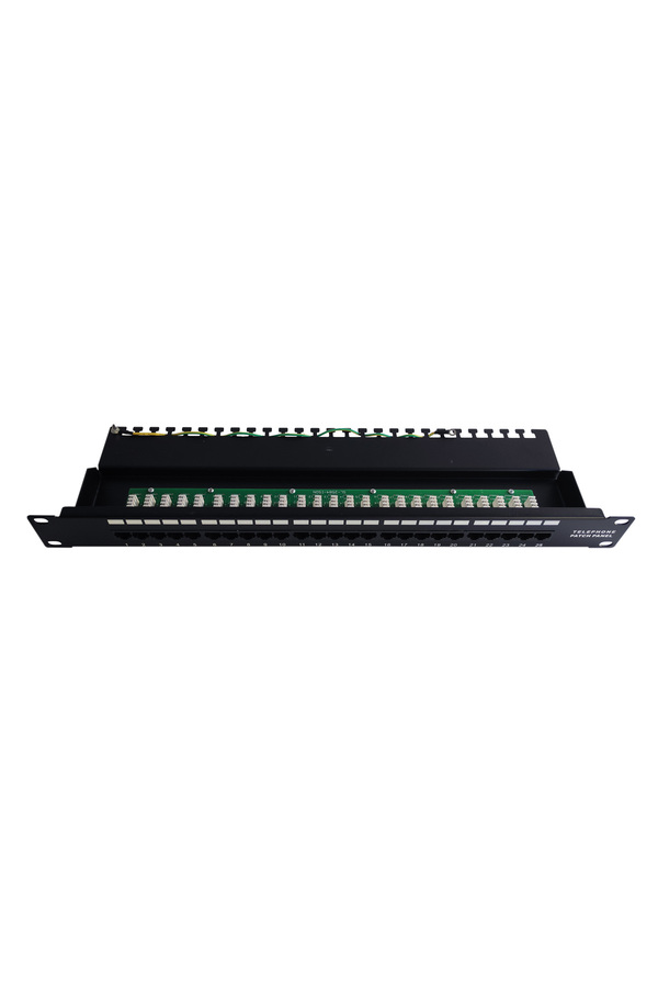 Beek 25 Port Cat 3 Isdn Patch Panel, Zırhsız, 8P4C, Lsa, 1U, Kabi̇nete Monte Edi̇lebi̇li̇r<Br> Bee