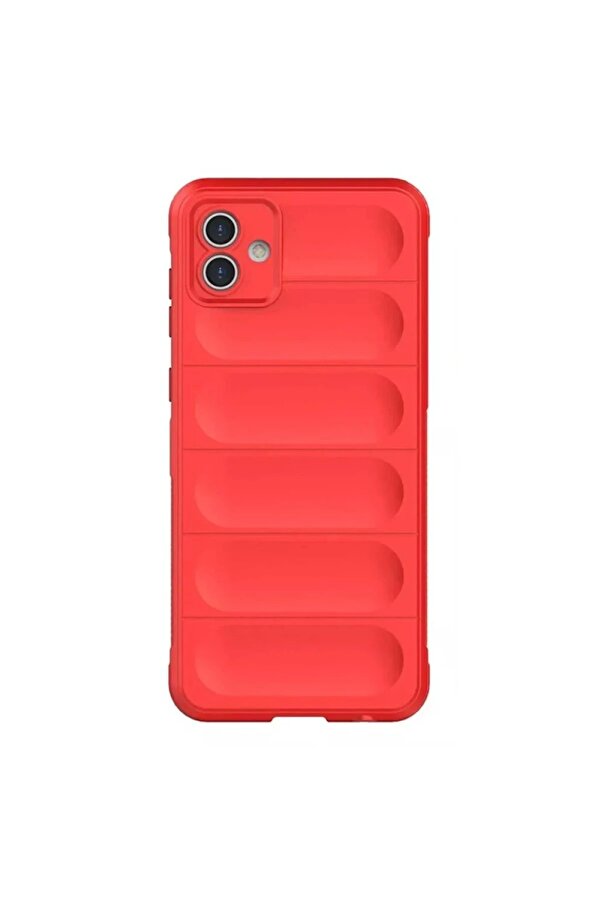Samsung Galaxy A06 Kılıf Opti̇mum Si̇li̇kon - Kırmızı - Dropx5748-6333