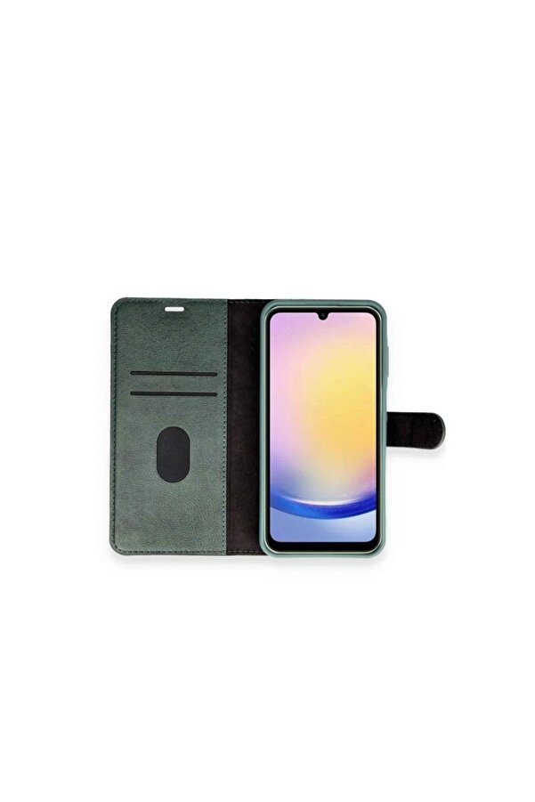 Samsung Galaxy S24 Plus Kılıf Trend S Plus Kapaklı Kılıf - Yeşi̇l - Dropx2740-7353