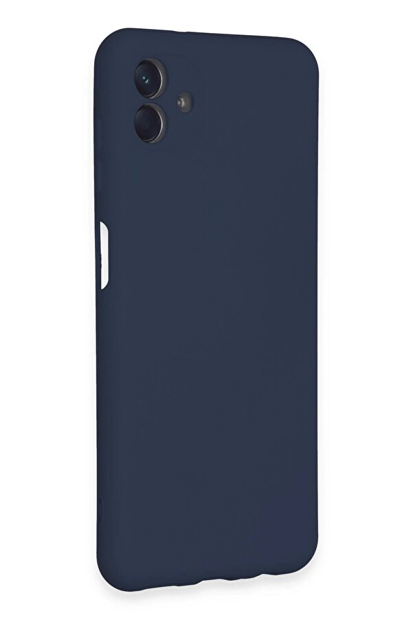 Samsung Galaxy A04E Kılıf Nano İçi̇ Kadi̇fe Si̇li̇kon - Laci̇vert - Dropx2586-7478