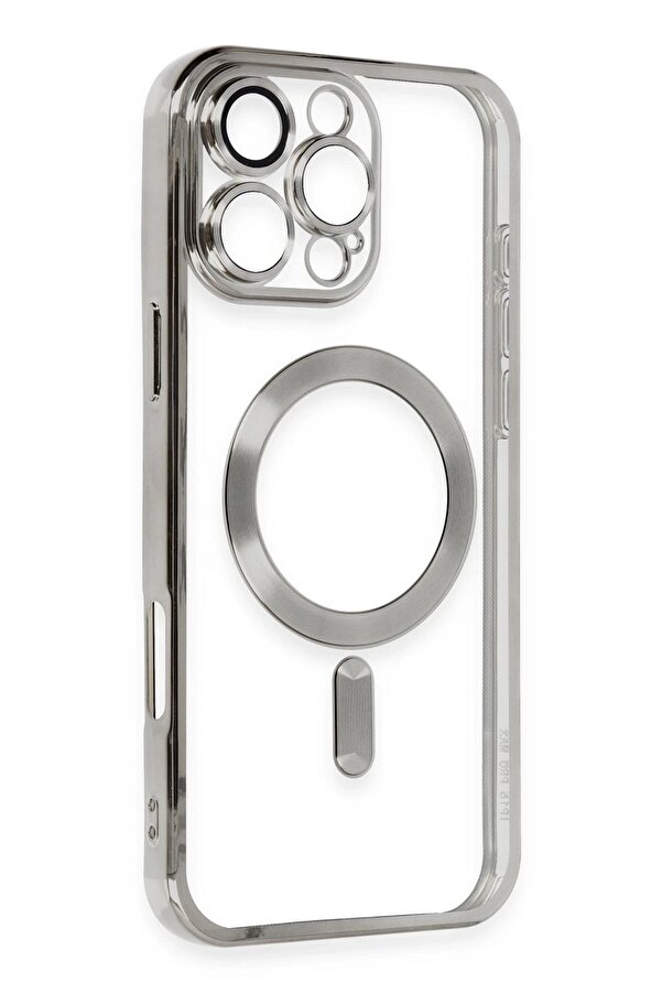 İphone 16 Pro Max Kılıf Kross Magneti̇csafe Kapak - Ti̇tan Gri̇ - Dropx2969-8227