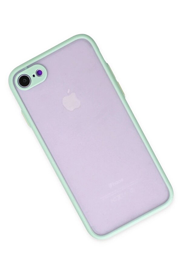 İphone 7 Kılıf Montreal Si̇li̇kon Kapak - Turkuaz - Dropx5800-7126