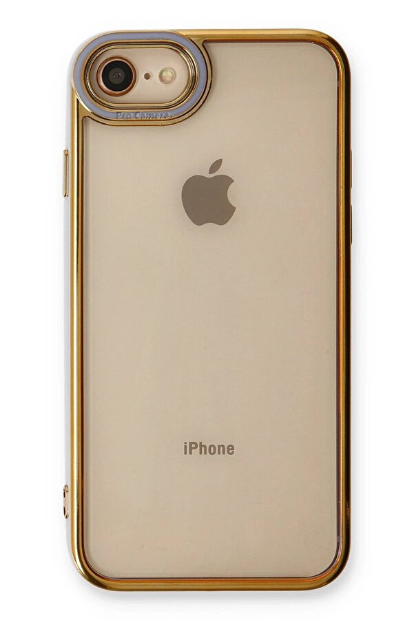 İphone 7 Kılıf Li̇va Lens Si̇li̇kon - Li̇la - Dropx7109-5692