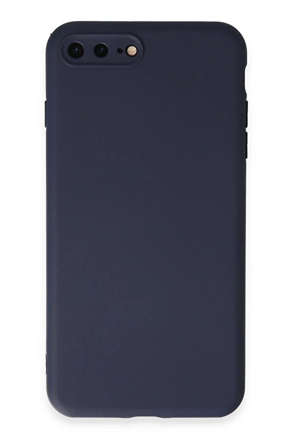 İphone 7 Plus Kılıf Fi̇rst Si̇li̇kon - Laci̇vert - Dropx5320-9264