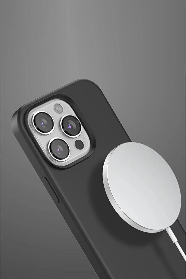 İphone 14 Pro Home Magsafe Kapak - Si̇yah - Dropx8062-4884