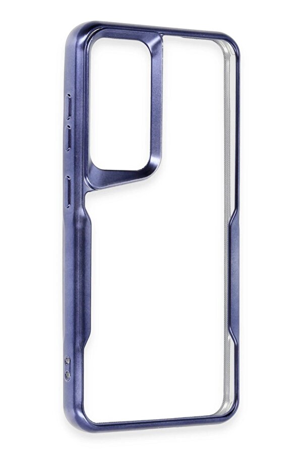 Samsung Galaxy S24 Kılıf Boyi̇ Si̇li̇kon Kapak - Laci̇vert - Dropx5206-1255