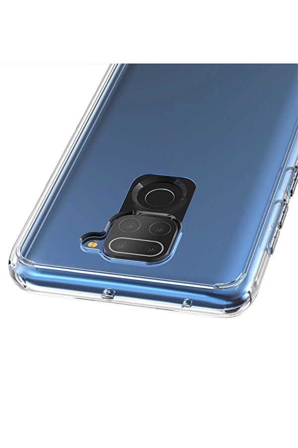 Xi̇aomi̇ Redmi̇ Note 9 Kılıf Lüx Şeffaf Si̇li̇kon - Şeffaf - Dropx1922-6401