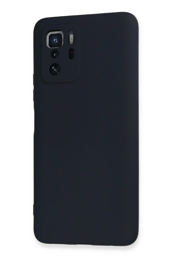 Xi̇aomi̇ Poco X3 Gt Kılıf Nano İçi̇ Kadi̇fe Si̇li̇kon - Laci̇vert - Dropx3183-6774