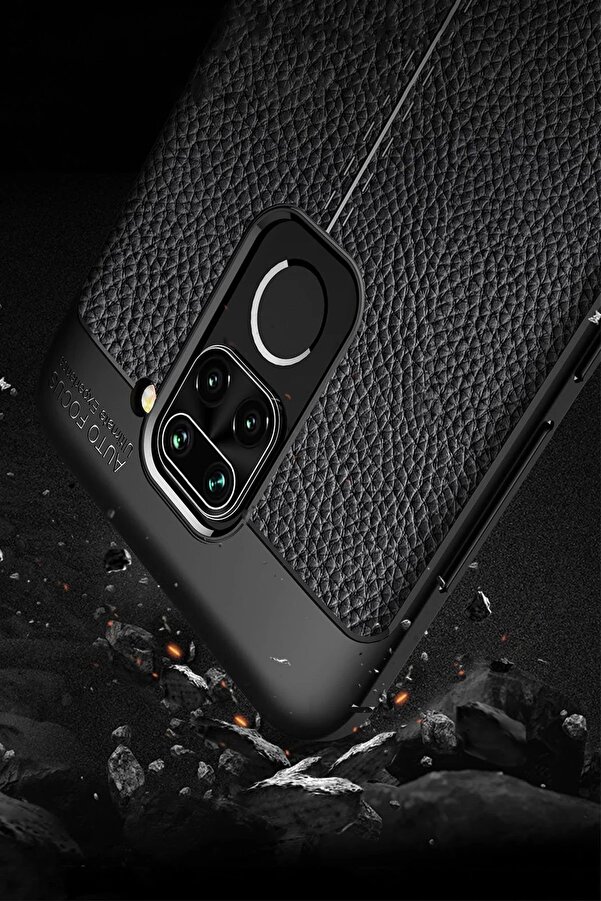 Xi̇aomi̇ Redmi̇ Note 9 Kılıf Auto Focus Kapak - Laci̇vert - Dropx2412-9735