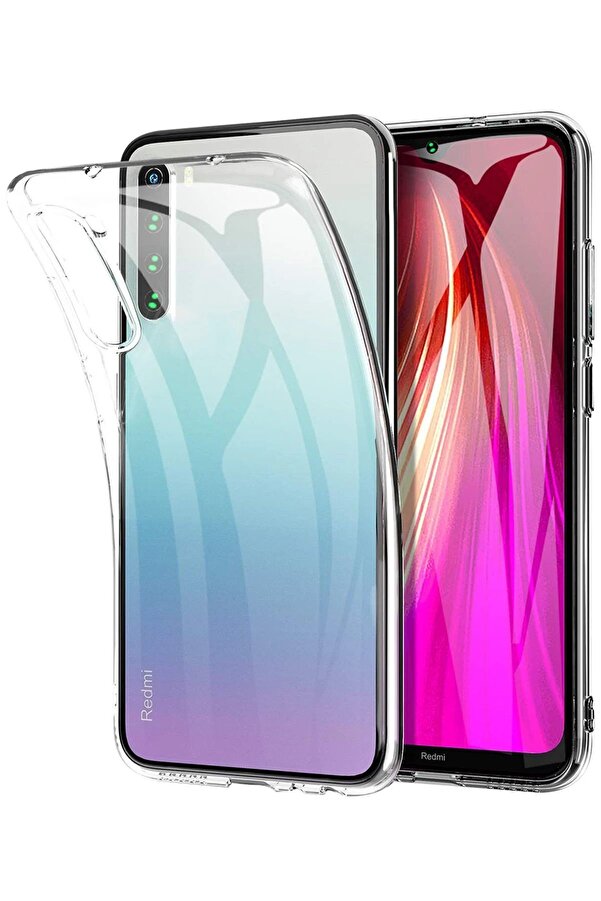 Xi̇aomi̇ Redmi̇ Note 8 Kılıf Lüx Şeffaf Si̇li̇kon - Dropx4036-5055