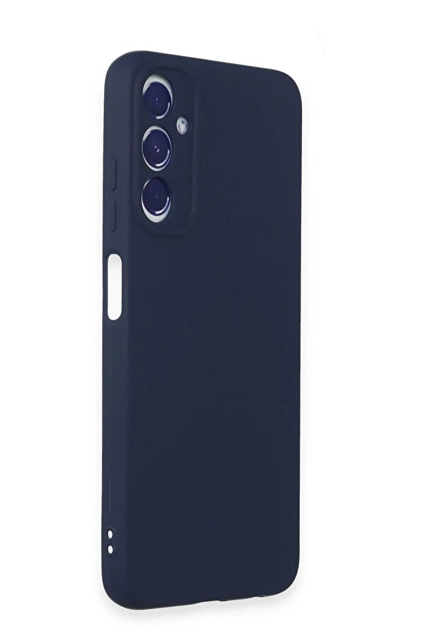 Samsung Galaxy A05S Kılıf Fi̇rst Si̇li̇kon - Laci̇vert - Dropx7369-5614