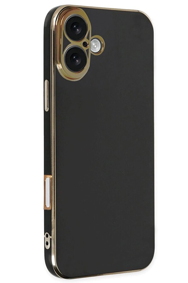 İphone 16 Kılıf Volet Si̇li̇kon - Si̇yah - Dropx5761-7077