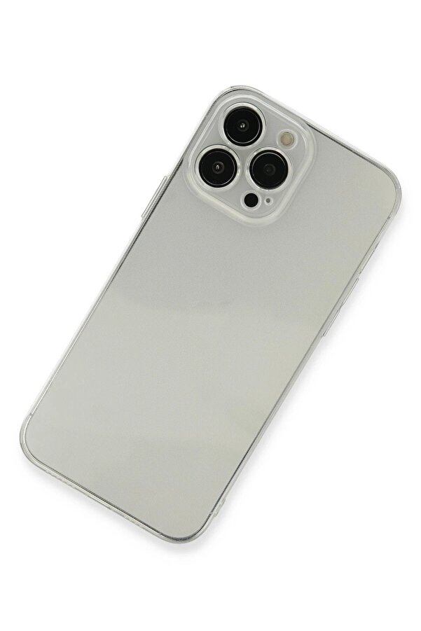 İphone 13 Pro Kılıf Fly Lens Si̇li̇kon - Şeffaf - Dropx9717-9209