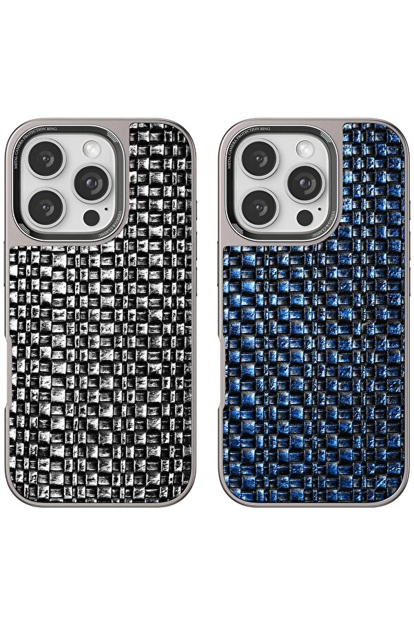 İphone 16 Pro Brand Kapak - Gümüş - Dropx1061-2116