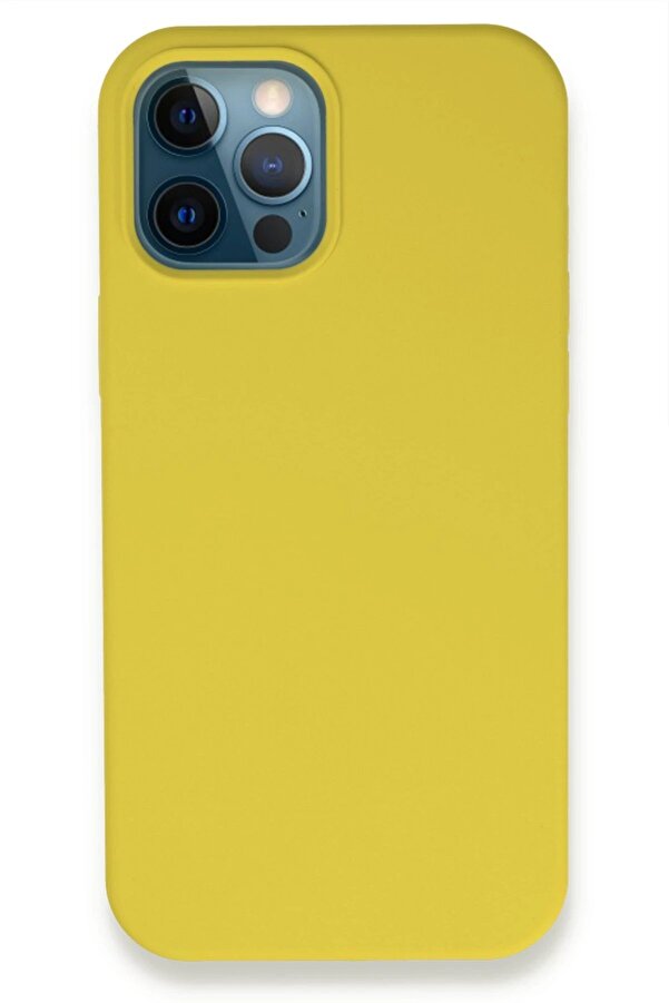 İphone 12 Pro Max Kılıf Lansman Legant Si̇li̇kon - Bordo - Dropx2512-3693