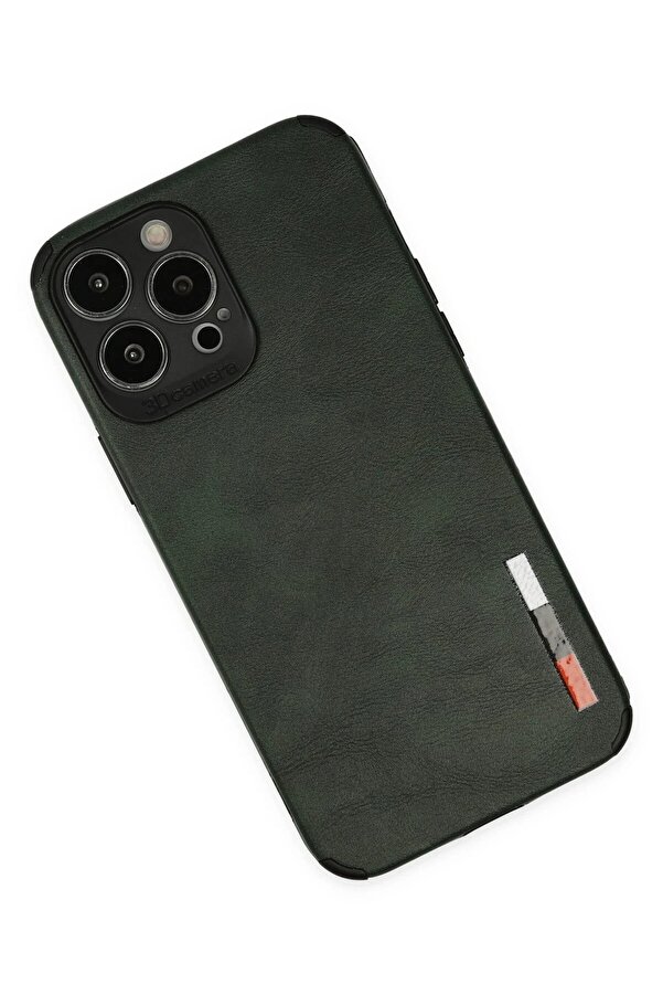 İphone 13 Pro Max Kılıf Loop Deri̇ Si̇li̇kon - Yeşi̇l - Dropx7446-6751