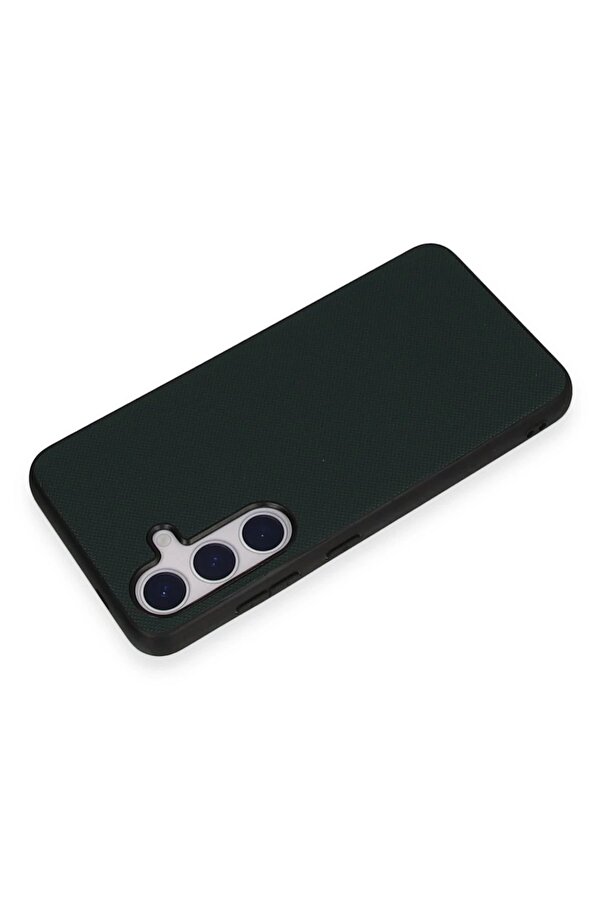 Samsung Galaxy S24 Kılıf Taft Kapak - Koyu Yeşi̇l - Dropx3033-5894