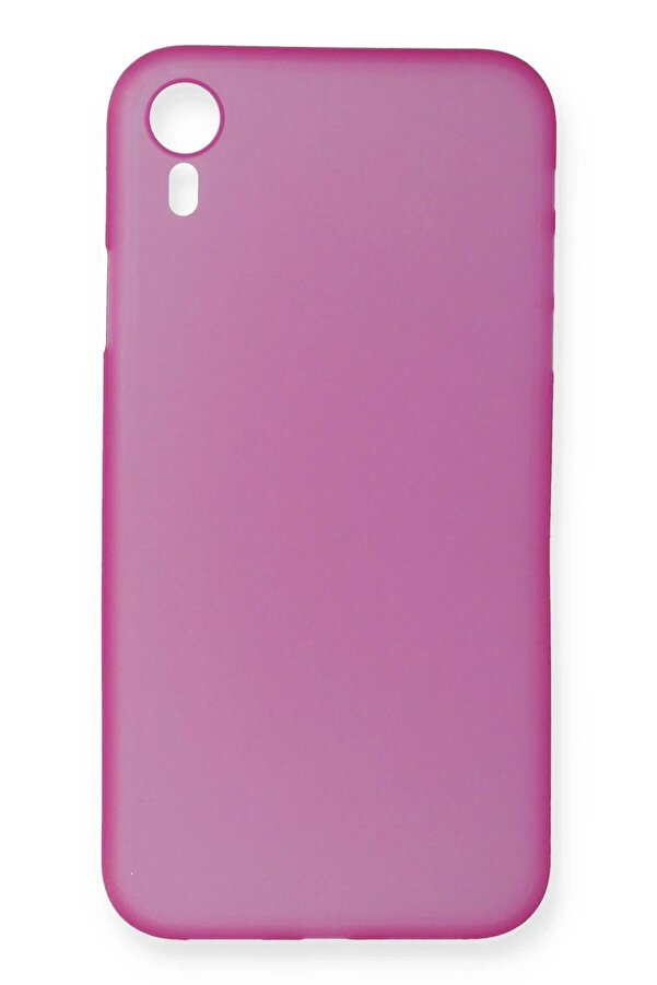 İphone Xr Kılıf Pp Ultra İnce Kapak - Pembe - Dropx3340-1369
