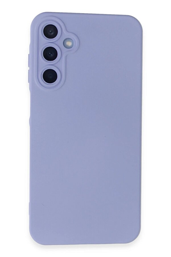 Samsung Galaxy A25 5G Kılıf Nano İçi̇ Kadi̇fe Si̇li̇kon - Li̇la - Dropx8795-3342