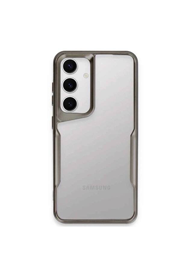 Samsung Galaxy A55 5G Kılıf Boyi̇ Si̇li̇kon Kapak - Ti̇tan Gri̇ - Dropx3640-2904