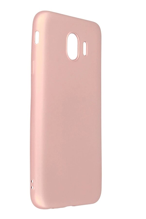 Samsung Galaxy J4 Kılıf Fi̇rst Si̇li̇kon - Rose Gold - Dropx2674-7553