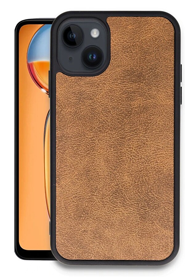 İphone 14 Kılıf Aras Deri̇ Kapak - Taba - Dropx3618-4655