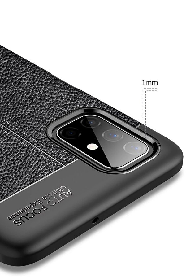 Samsung Galaxy M51 Kılıf Auto Focus Kapak - Laci̇vert - Dropx3158-9912