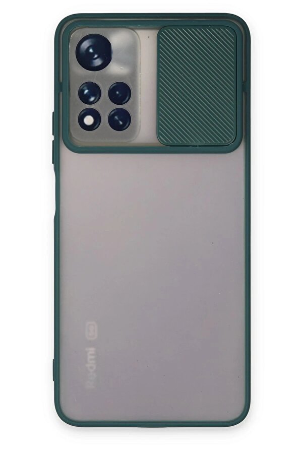 Xi̇aomi̇ Redmi̇ Note 11 Pro Plus 5G Kılıf Palm Buzlu Kamera Sürgülü Si̇li̇kon - - Dropx9158-1732