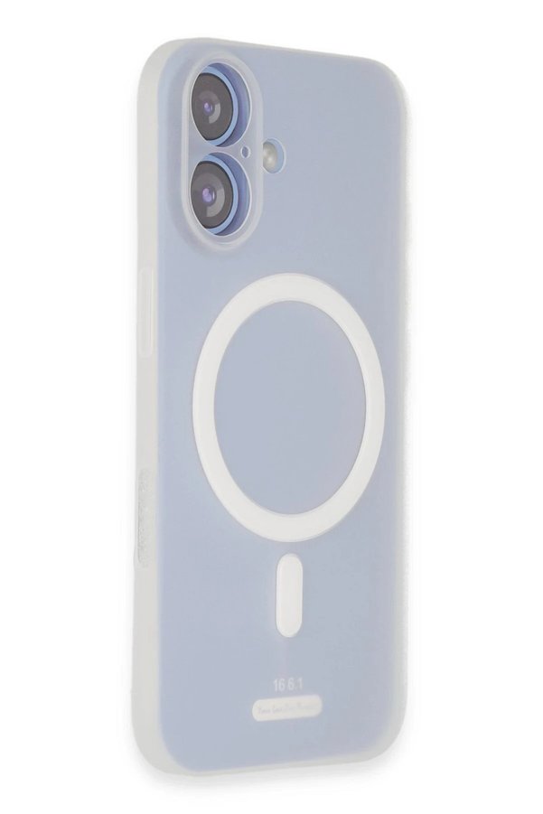 İphone 16 Sense Magsafe Kapak - Şeffaf - Dropx2515-1588