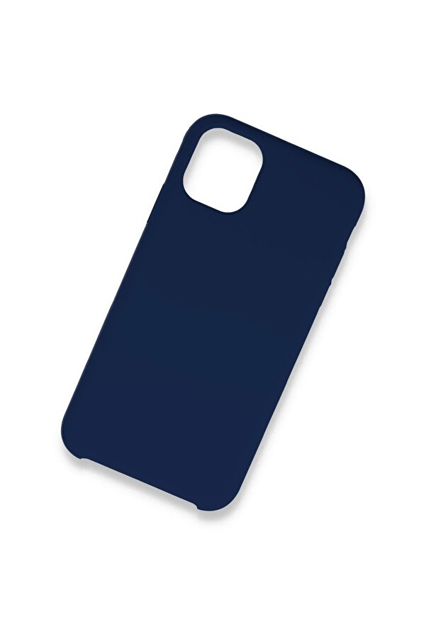 İphone 12 Kılıf Lansman Legant Si̇li̇kon - Laci̇vert - Dropx9145-3843