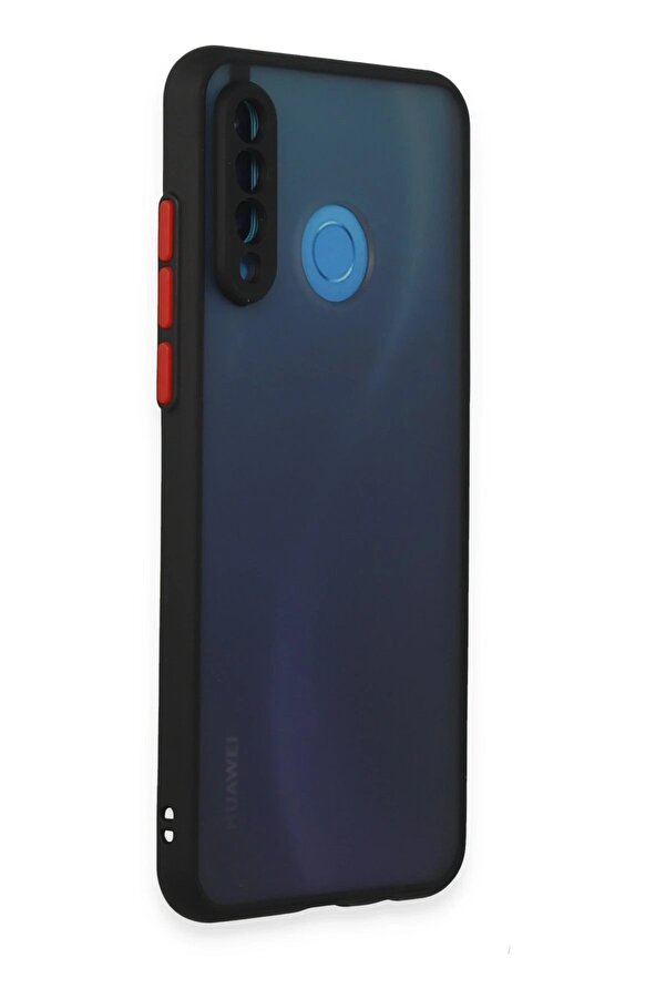 Huawei̇ P30 Li̇te Kılıf Montreal Si̇li̇kon Kapak - Si̇yah - Dropx6321-3817