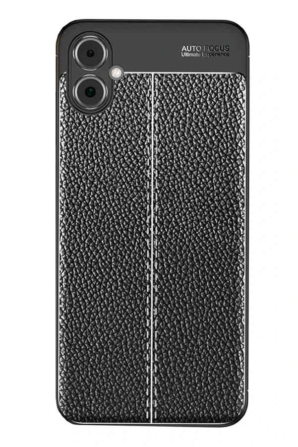 CepteToptan Samsung Galaxy A05 Kılıf Auto Focus Kapak - Siyah - DROPX3705-1865