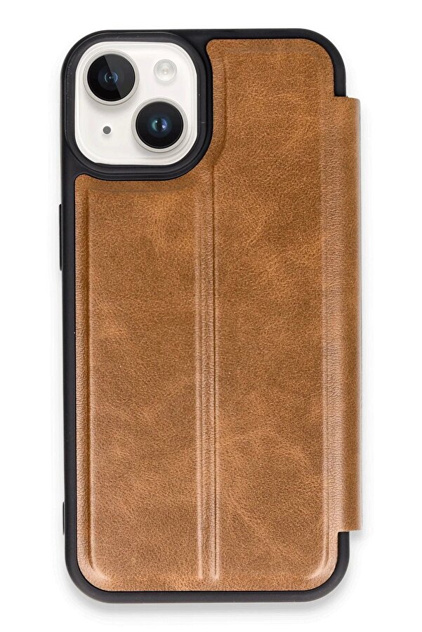 İphone 14 Kılıf Fli̇p Cover - Taba - Dropx1473-8162