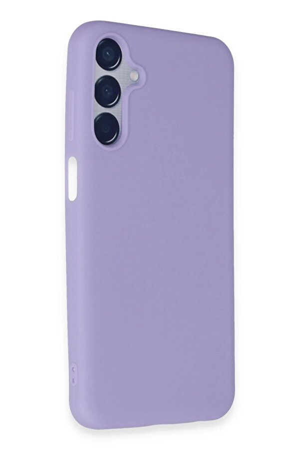 Samsung Galaxy M15 Kılıf Fi̇rst Si̇li̇kon - Li̇la - Dropx8929-4699
