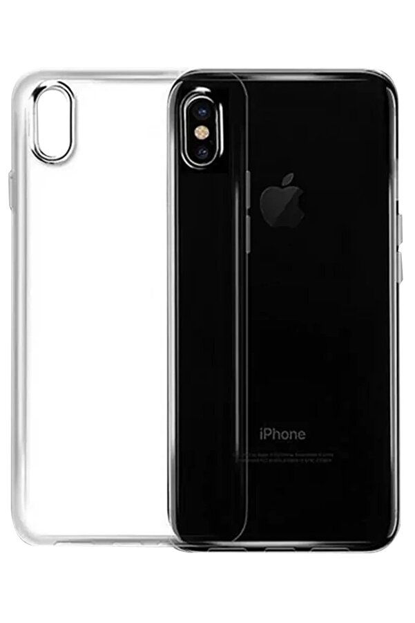 İphone X Kılıf Lüx Şeffaf Si̇li̇kon - Dropx5142-9537