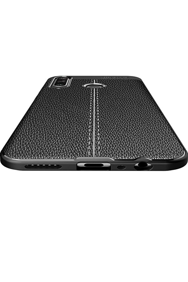 Huawei̇ Y6P Kılıf Auto Focus Kapak - Si̇yah - Dropx1083-5142