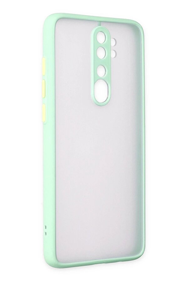 Xi̇aomi̇ Redmi̇ Note 8 Pro Kılıf Montreal Si̇li̇kon Kapak - Turkuaz - Dropx2477-5881