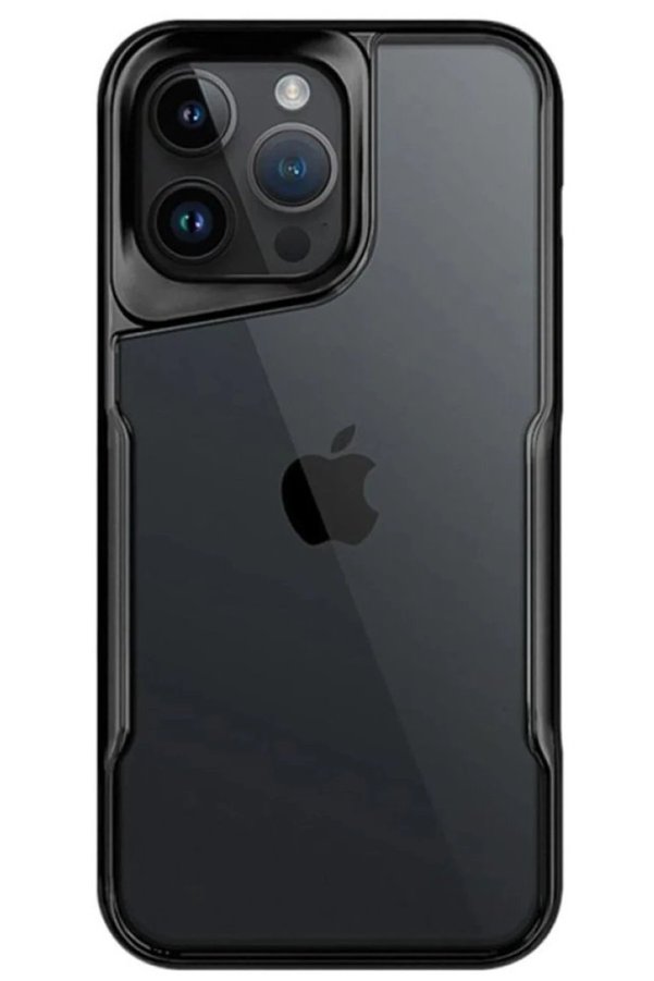 İphone 15 Pro Max Kılıf Boyi̇ Si̇li̇kon Kapak - Si̇yah - Dropx3980-8526