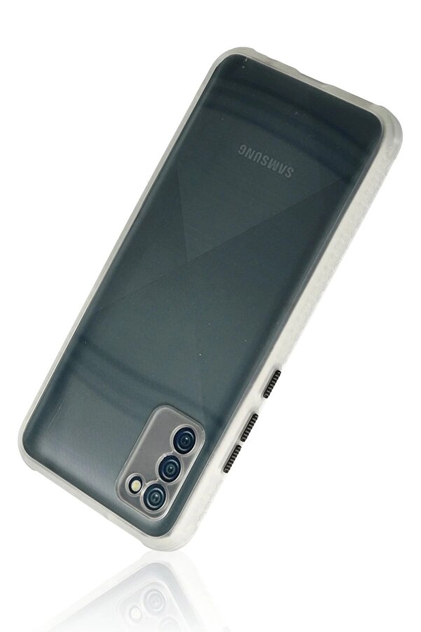 Samsung Galaxy A02S Kılıf Mi̇ami̇ Şeffaf Si̇li̇kon - Şeffaf - Dropx5011-8860
